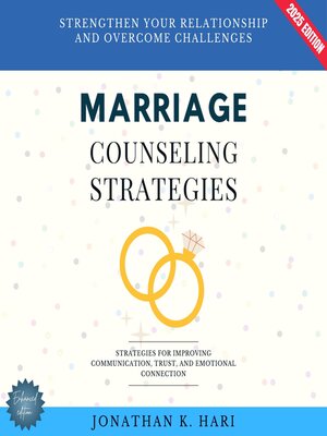 cover image of Marriage Counseling Strategies
